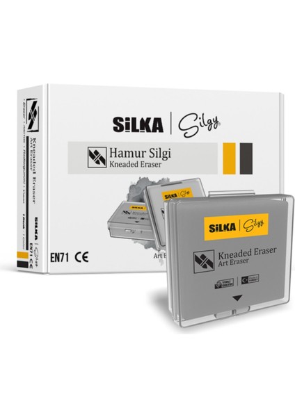 Silgi Gri Hamur Silgi 12 Adet