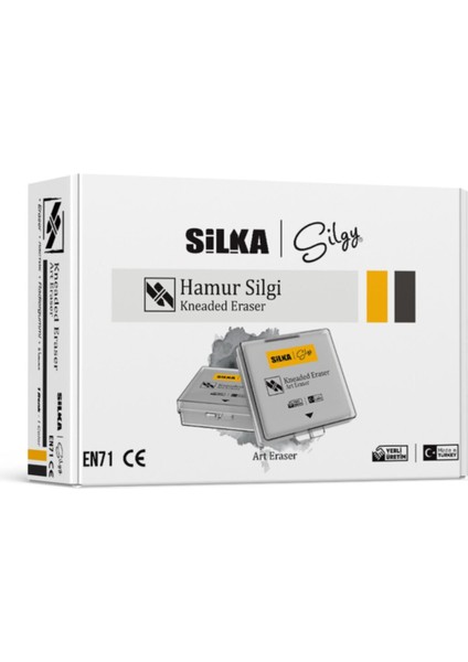 Silgi Gri Hamur Silgi 12 Adet