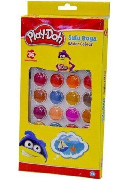 36 Renk Suluboya 23 mm PLAY-SU010