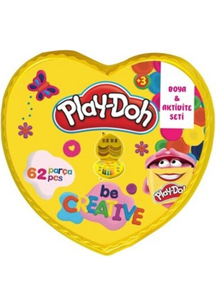 Play-Doh Kırtasiye Seti (62 Parça)