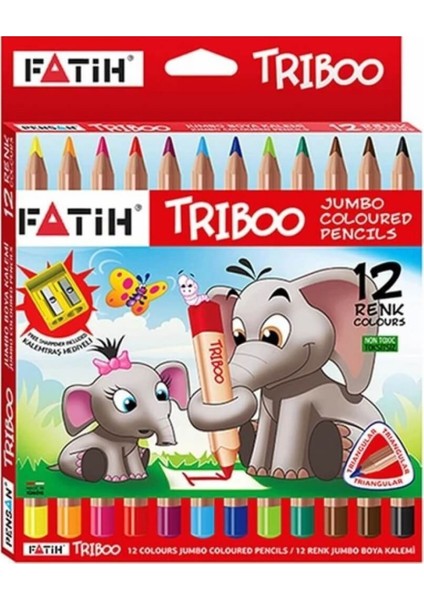 Fatih Triboo Jumbo Kuruboya 12 Renk