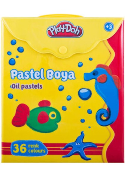 Play-Doh Çantalı 36 Renk Pastel Boya PLAY-PA008