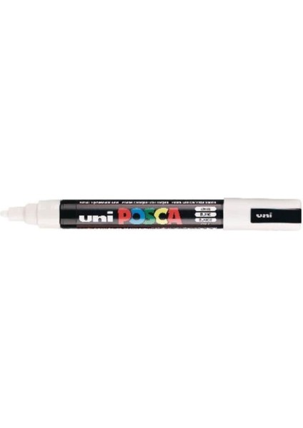 Posca Pc-5m Boyama Markörü 1.8-2.5 mm Beyaz
