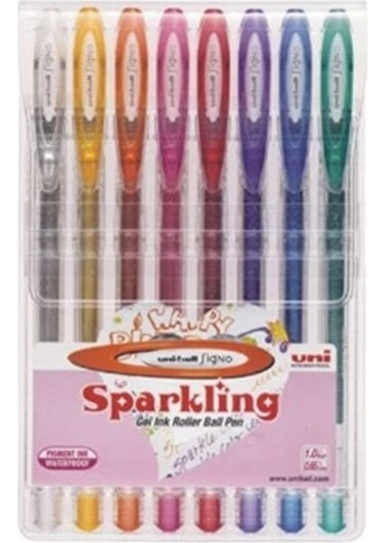Uniball Signo Sparkling UM-120SP Jel Kalem 1 Karışık 8 Renk fiyatları