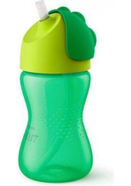 Yeşil Pipetli Bardak 300 ml Suluk 12+ SCF798/01