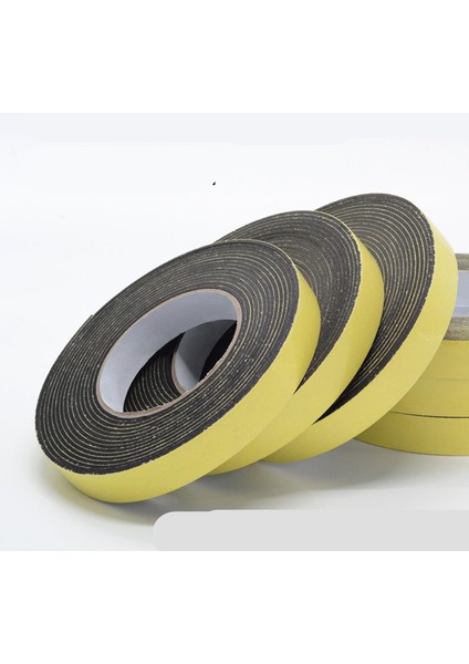 Kapı Pencere Bandı Yapışkan Sünger 4 mm Kalınlık 35 mm Genişlik 10 Metre Uzunluk / Epdm-4*35