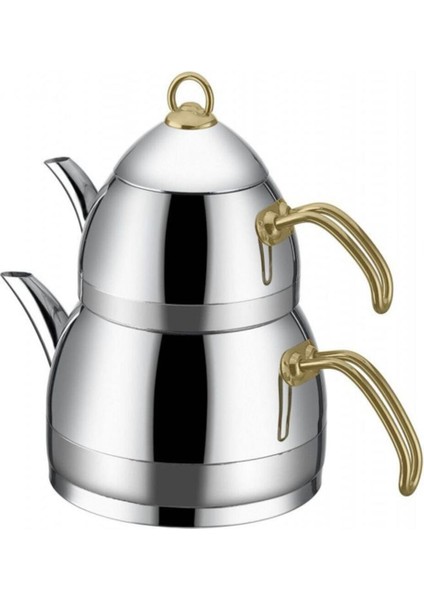 5805 Festa Aile Boyu Çaydanlık Gold