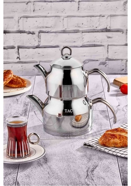 Grosso Mini Boy Çaydanlık Çelik Kapak