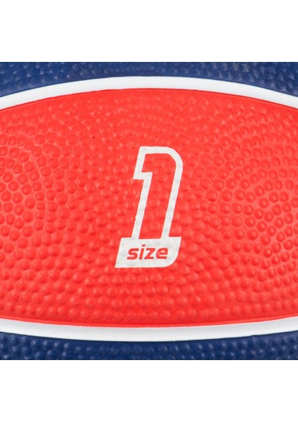 Mini Basketbol Topu - 1 Numara -Kırmızı / Mavi -K100 fırsatları