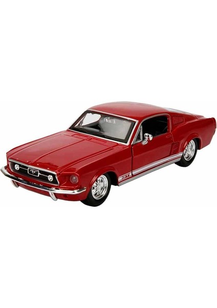 1:24 Maisto Ford Mustang 1967 Model Araba - Kırmızı