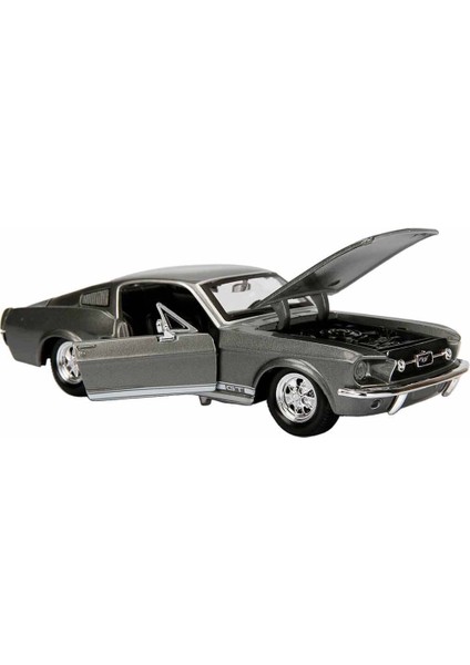 1:24 Maisto Ford Mustang 1967 Model Araba - Gri