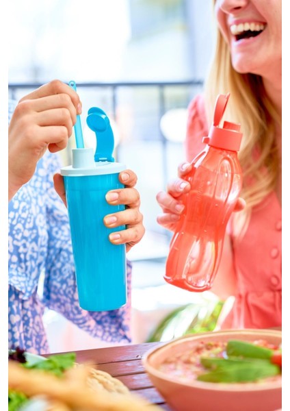 Eco Şişe Suluk Kolay Kapak 500 ml Pembe