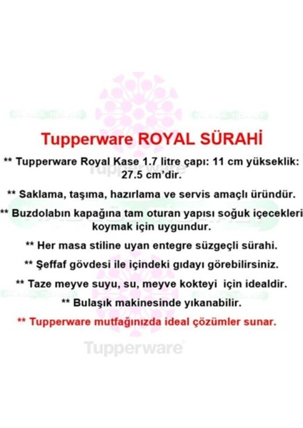 Royal Sürahi Suluk 1.7 Litre