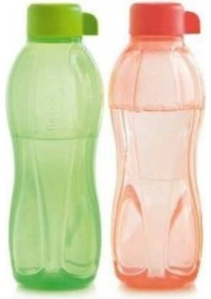Eko Şişe 500 ml Yeşil-Somon Vidalı Kapak