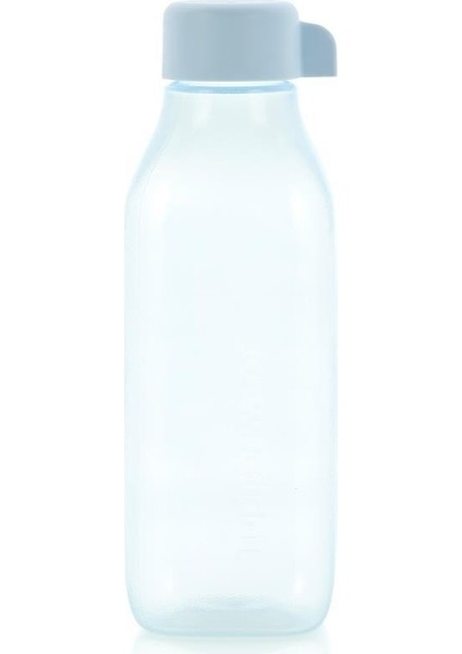 Eco Şişe Kare 500 ml Mavi