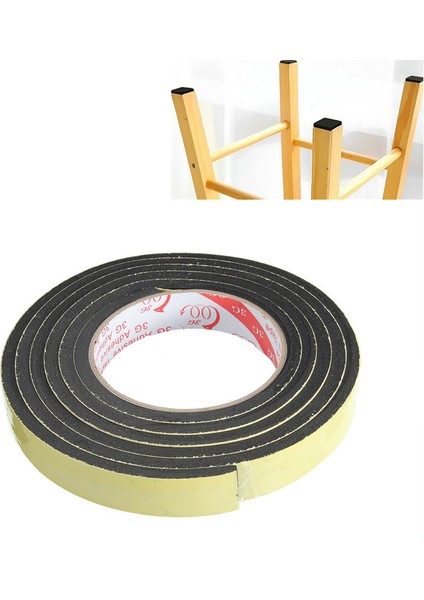 Kapı Pencere Bandı Yapışkan Sünger 5 Milim Kalınlık 35 Milim Genişlik 10 Metre Uzunluk / Epdm-5*35 fırsatları
