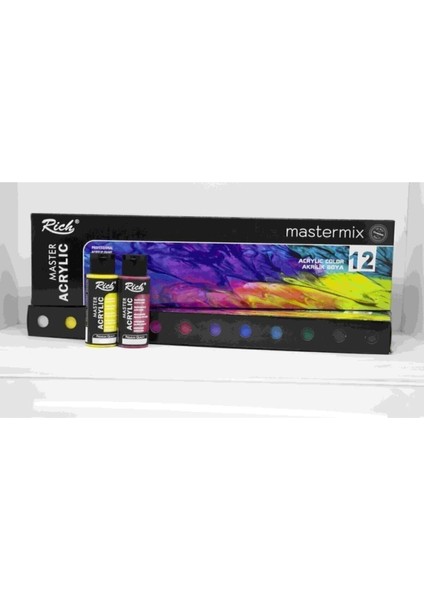 Master Mix Akrilik Boya Seti 12X60ML