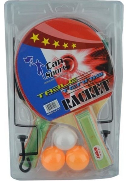 Can Sport Masa Tenisi Raket Seti Fileli Masa Tenisi Raket Seti