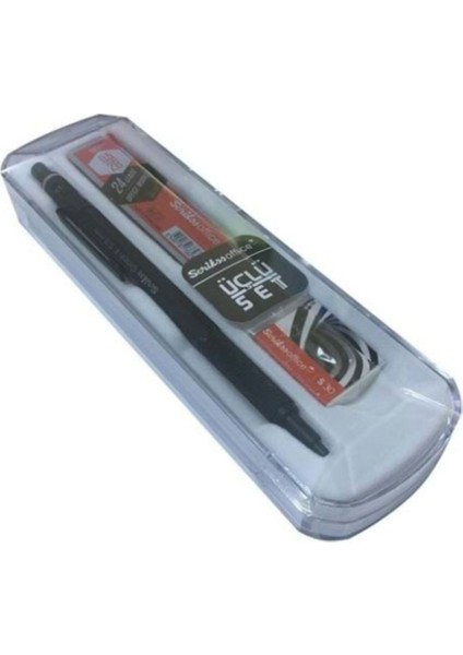 Graph x Versatil 0.5 Mat Siyah Üçlü Set