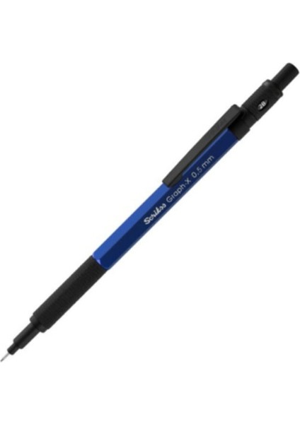 Graph-X Metal Versatil Kalem 0.5 Mavi