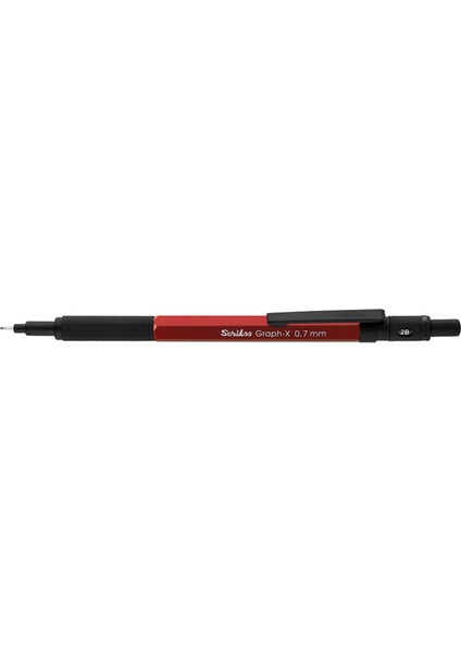 Graph-X versatil ( 0.7 mm ) Kırmızı Şeffaf Ambalaj