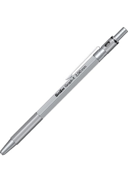 Graph-X 2.0mm Versatil Kalem Gümüş-Gri