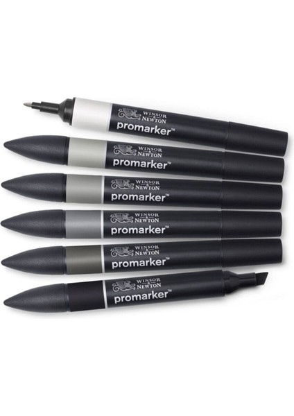 Winsor Newton Winsor & Newton Promarker Set 6 - Neutral Tones modelleri