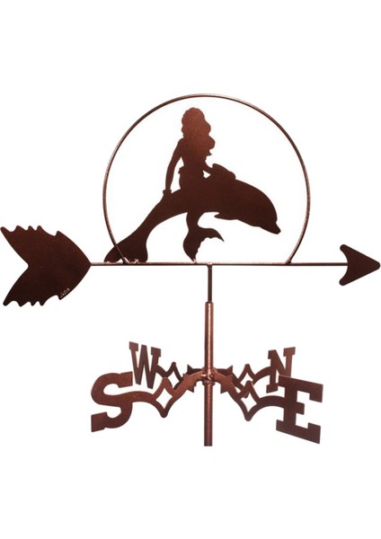 Dekoratif Paslanmaz Demir Deniz Kızı Hava Kanadı Dekor Süs (Yurt Dışından) fiyatları