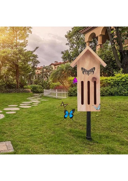 Kelebek Böcekleri Için Ahşap Kelebek Evi (Yurt Dışından) indirimleri