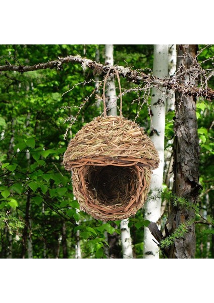 Sinek Kuşu Ev Dokuma Yuva Bahçe Ev Dekor 15X15CM (Yurt Dışından) fırsatları