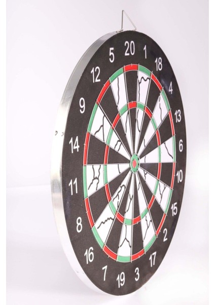 Flocked Dart Seti 45 cm (18 Inç) Büyük Boy + 6 Dart Oku (18 Gr) Hedef Tahtası fırsatları