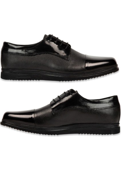 Siyah Deri Casual Ayakkabı modelleri