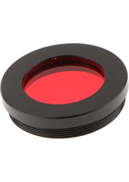 1.25" Teleskop Mercek Lens Renk Filtresi Gezegen Nesnesi Kırmızı (Yurt Dışından)