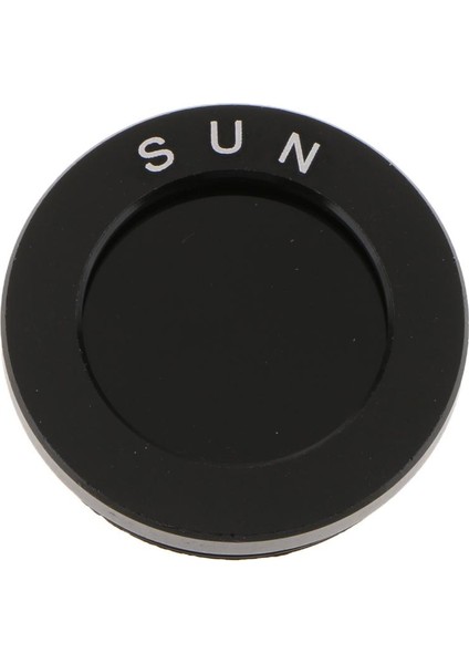 1.25 Inç Astronomi Teleskop Lens Optik Renk Filtre Cam Güneş Ay Filtresi Siyah (Yurt Dışından) fiyatları
