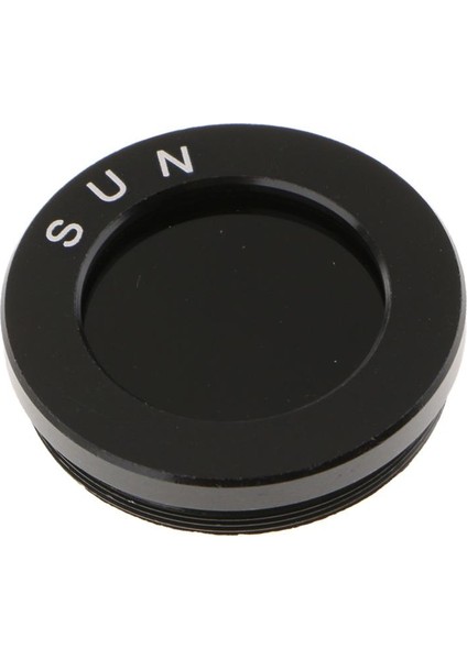 1.25 Inç Astronomi Teleskop Lens Optik Renk Filtre Cam Güneş Ay Filtresi Siyah (Yurt Dışından) modelleri