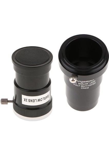 1.25 Inç Teleskop Lens 5x 3x Mercek Astronomi Için Set (Yurt Dışından)