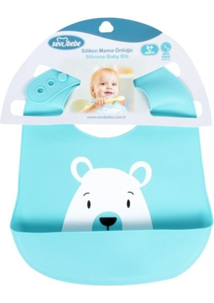 Silikon Mama Önlüğü Mavi fiyatları