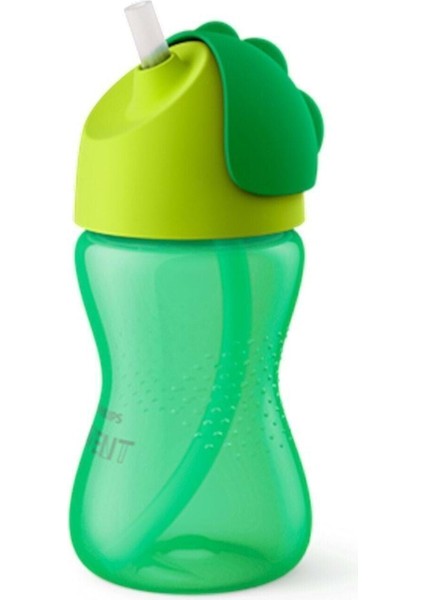 Philips Avent Yeni Desenli Pipetli Bardak 300 ml E SCF798/01-YEŞIL