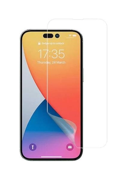 Apple iPhone 14 Pro Max Akfa Nano Şeffaf Ekran Koruyucu