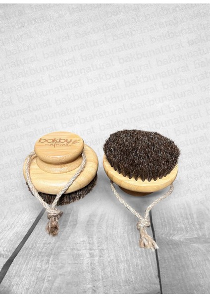 Hassas Ciltler Için Bambu At Kılı Fırçası