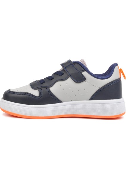 521 P Lacivert-Turuncu Erkek Çocuk Sneaker