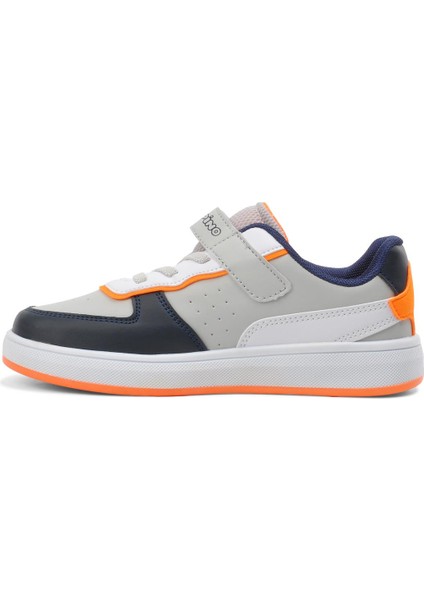 533 Buz-Lacivert-F.turuncu Cırt Cırtlı Çocuk Spor Ayakkabı fiyatları