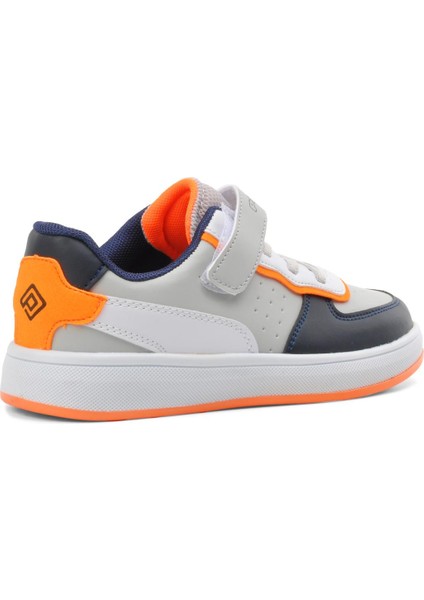 533 Buz-Lacivert-F.turuncu Cırt Cırtlı Çocuk Spor Ayakkabı fırsatları