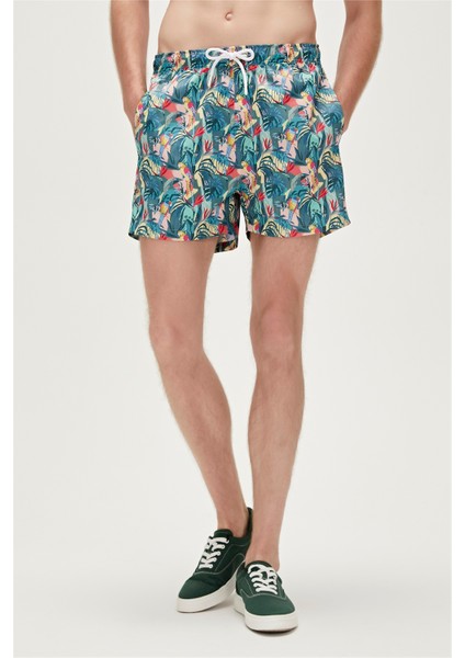 Parrot Swımshort Koyu Yeşil fırsatları