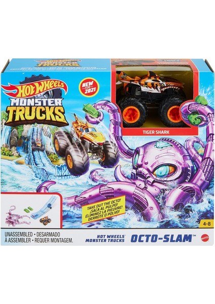 GYL09 Hot Wheels, Monster Truceğitici Aksiyona Başlangıç Oyun Seti / +4 Yaş modelleri