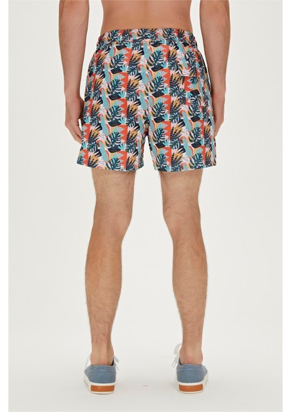 Monstera Swımshort Şeker Beyazı