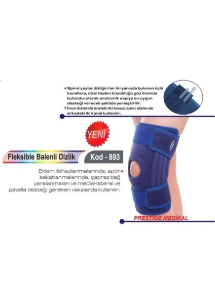 Nexus Fleksible Balenli Dizlik Standart 893 V modelleri