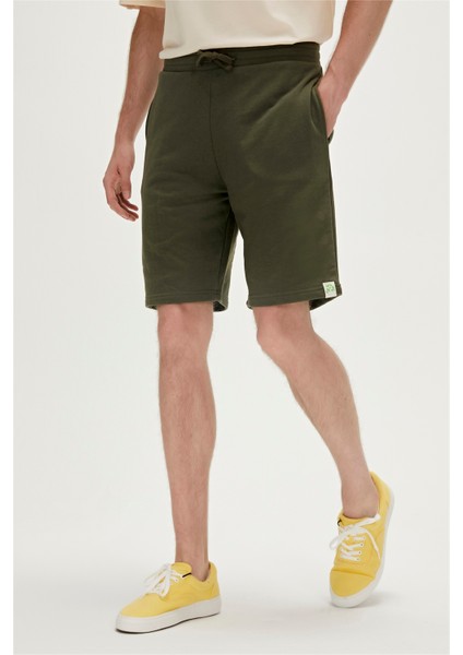 Re-Axel Sweatshort Haki modelleri