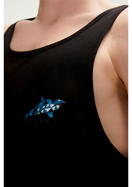 Shark Tank-Top Siyah