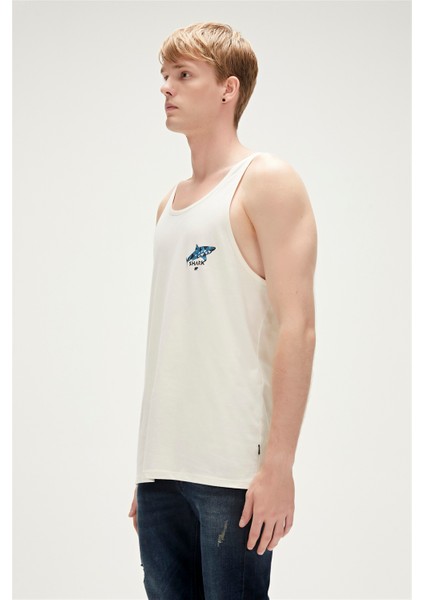 Shark Tank-Top Beyaz